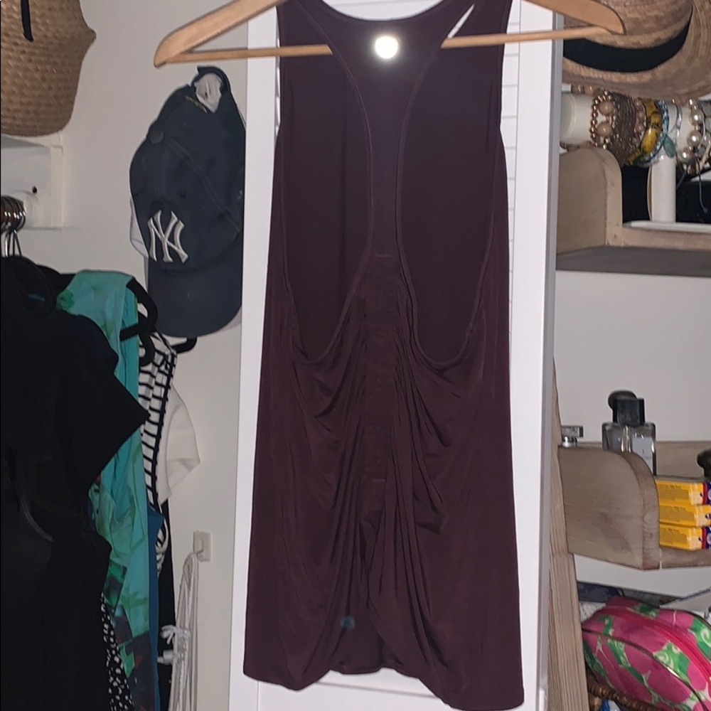 Lululemon deep stretch racerback arctic plum 10